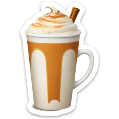 Pumpkin Spike Latte  sticker