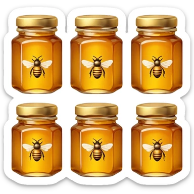 Artisan Honey Jars sticker