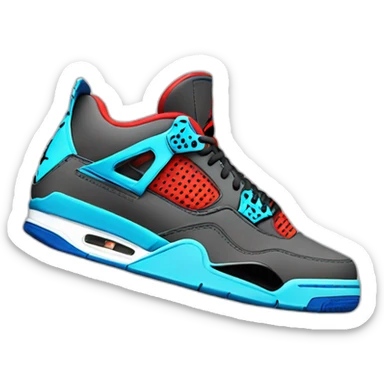 A Jordan 4 sticker