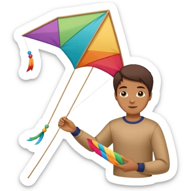 Kite Maker sticker