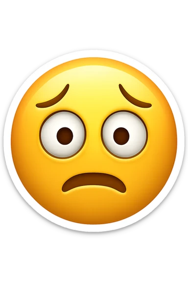 irritabilità o ansia improvvisa emoji stile iphone sticker