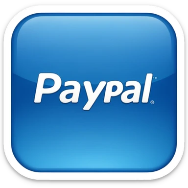 create an icon of the pay pal sticker