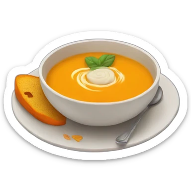 pumpkin soup sticker