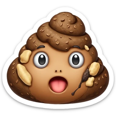 de un pedaso de caca de kinkon que se nombre lucy sticker