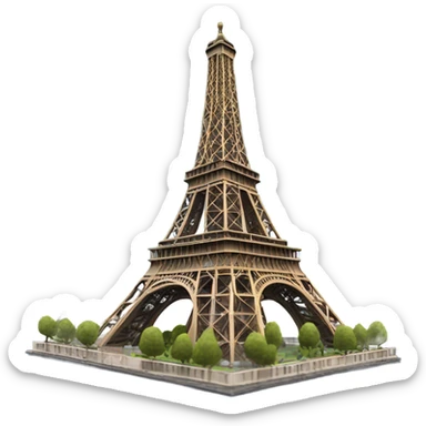 paris Eiffel  sticker