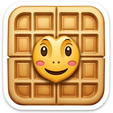 waffles sticker