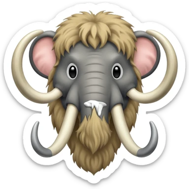 mammoth
 sticker