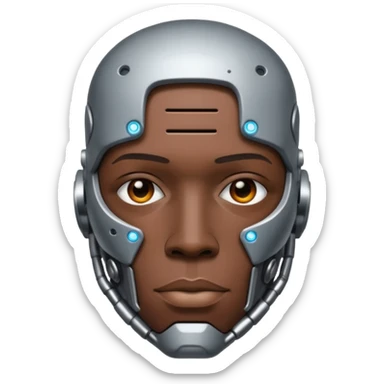 George Floyd Cyborg sticker
