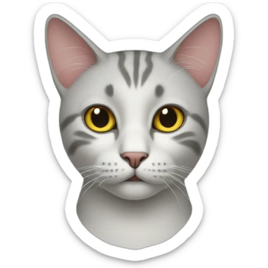 cad cat sticker
