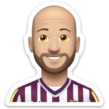 Alan Hutton Aston villa sticker