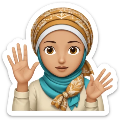 Create nah Turkish people do this they hand sticker