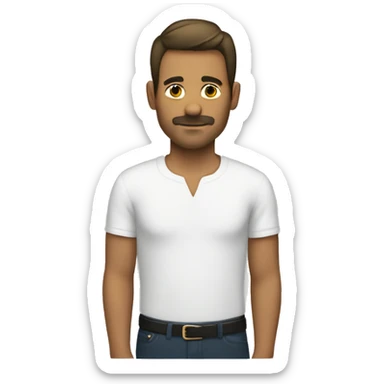 Hombre homosexual sin una pierna sticker