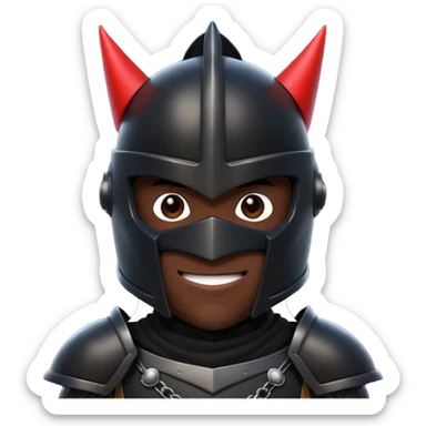 A Roblox Black Knight hacker sticker