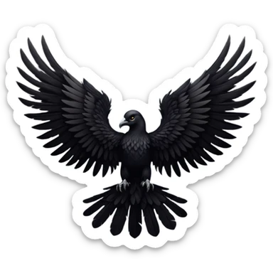 I would like to create unique wings I can use in my poem titles for the Archangels: Lucifer, Michael, Gabriel, Raphael, and Uriel. Please only include the WINGS. sticker