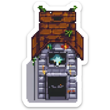 gotham city house sticker