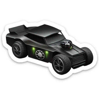 Hot wheels Hot rod Star Wars Death trooper’s race car  sticker