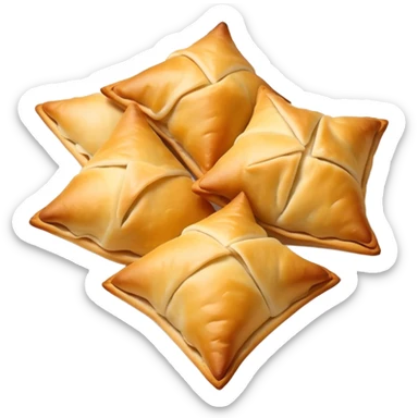 samosa pastry sticker