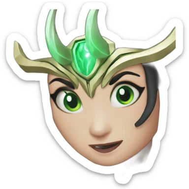 Hela ragnarok in Asgard sticker