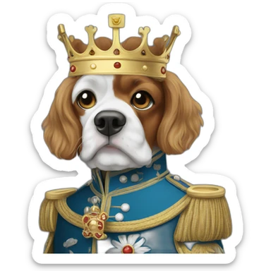 King Charles III sticker