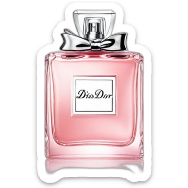 Miss dior perfume sticker