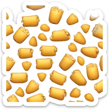 Guineapig popcorning sticker