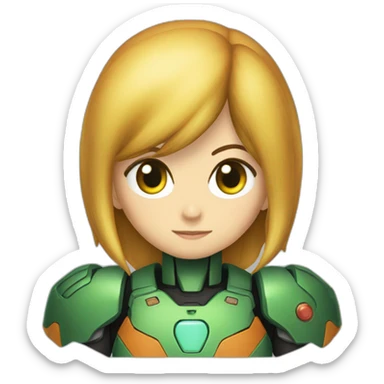 samus aran sticker