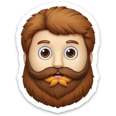 beard toy sticker
