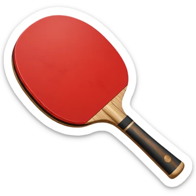 Table tennis bat sticker