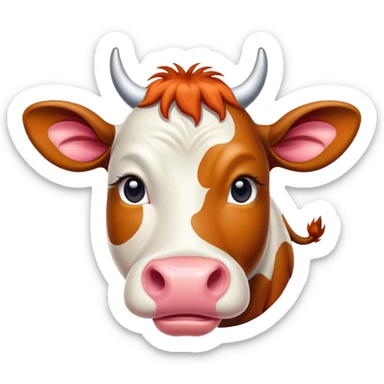 LGBT COW sticker