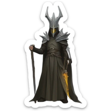 witch king of angmar sticker