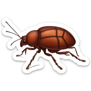Socialist bedbug sticker
