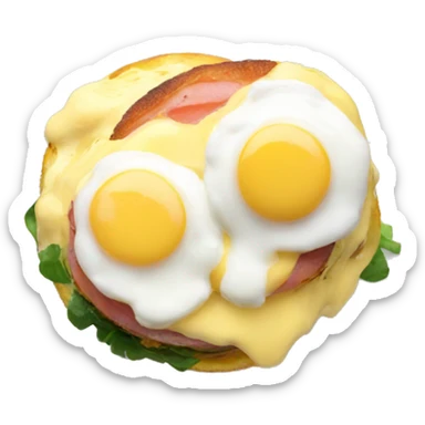eggs benedict sticker