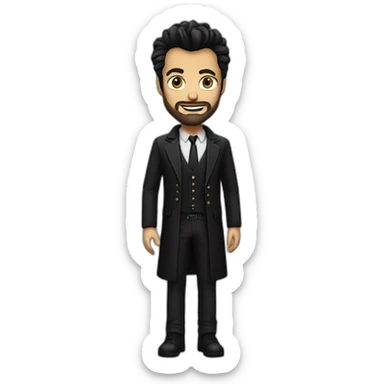 Jesse Custer preacher sticker