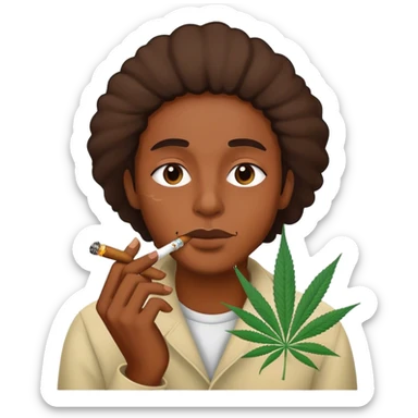 poop mary jane  sticker