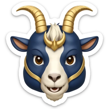 Navy football goat emoji sticker