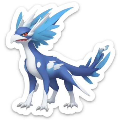  Nargacuga-Latios-Latias-Silvally-Fakemon Full Body sticker