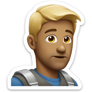 the embodiment of procrastination sticker