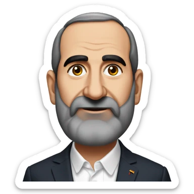 Nikol pashinyan Armenian president  sticker