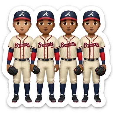 Atlanta Braves sticker