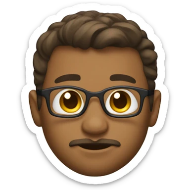 a programmer in awe of the beauty of his code sticker