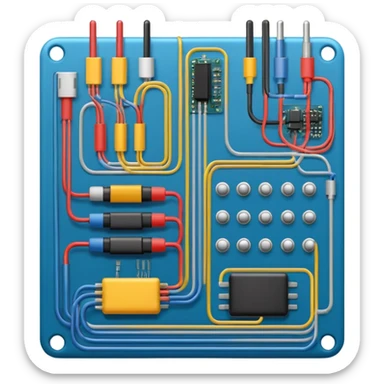 tecnologia y electricidad sticker