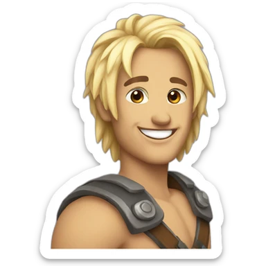 Astarion-sly-smile sticker