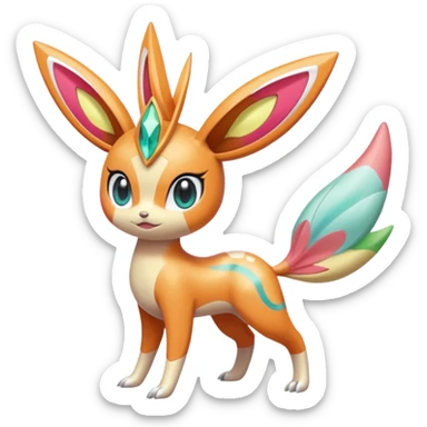 Meloetta-Victini-Palkia-Tropius-Aurorus-Milotic-Cresselia-fusion sticker