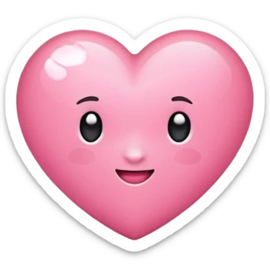 sweetheart pink sticker