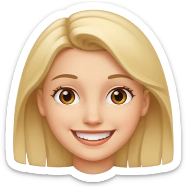 Winy hungry girl sticker