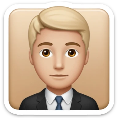 Can you create an image (VERY SIMPLE) of an agent and under it, have the text "Company Update Agent"? This will be overlayed onto my video to show that there is an agent working. Make it very simple and looks like it's great for backgrounds information sticker