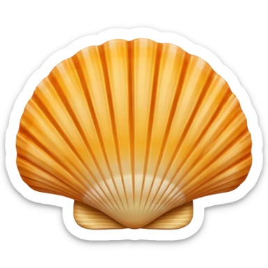 grooves on shells sticker