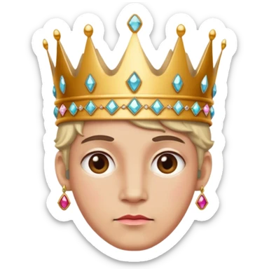 67 brainrot as a fancy person sticker