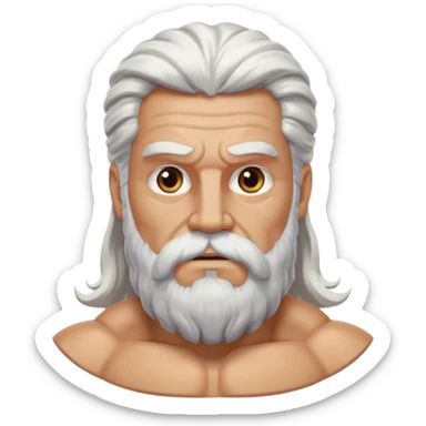 Zeus Greece ancient sticker