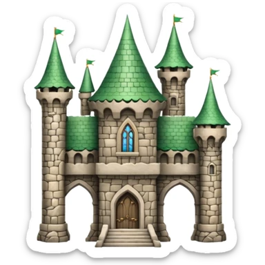 elf castle sticker